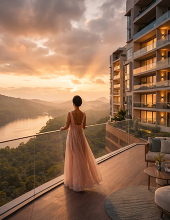 luxury villas in kollur hyderabad 